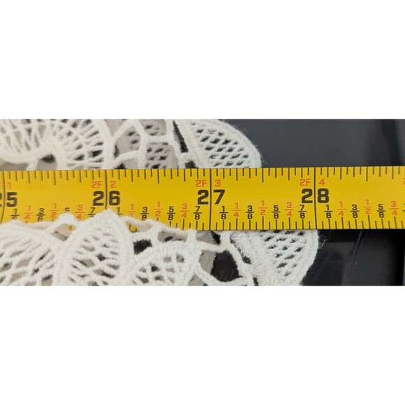 Ulla Johnson Savannah Mini Dress Women's Size 4 Ivory White Ruffled Lace Dress - Picture 10 of 10